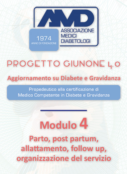 MODULO 4 - Parto, post partum, allattamento, follow up - organizzazione del servizio