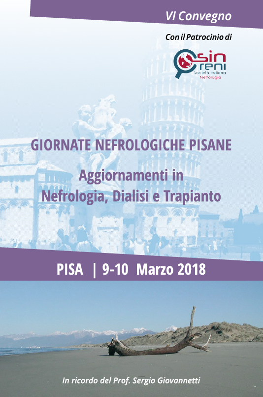 VI Convegno - Giornate Nefrologiche Pisane