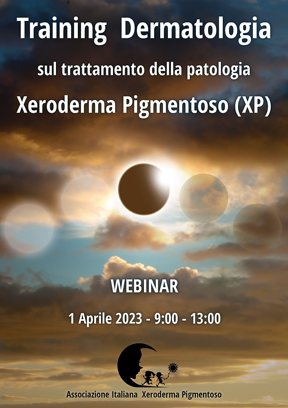 Training Dermatologia sul trattamento della patologia Xerodermapigmetoso (XP)