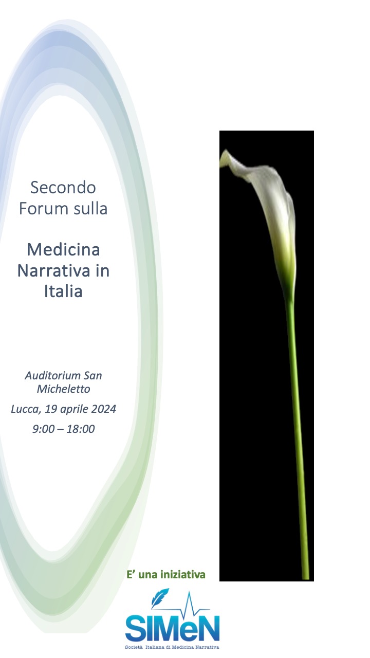 Secondo Forum sulla medicina narrativa in Italia: unire le storie, curare i pazienti